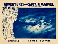 Captain Marvel Chapter 3 Time Bomb Lobby Card 1941 Movie Print