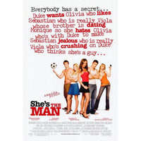 She's the Man Movie Poster Print 27x40 for home decor.
