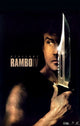 Rambo Movie Poster 11x17 featuring iconic action film imagery.