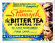 The Bitter Tea of General Yen 1933 movie poster print featuring Nils Asther and Barbara Stanwyck.