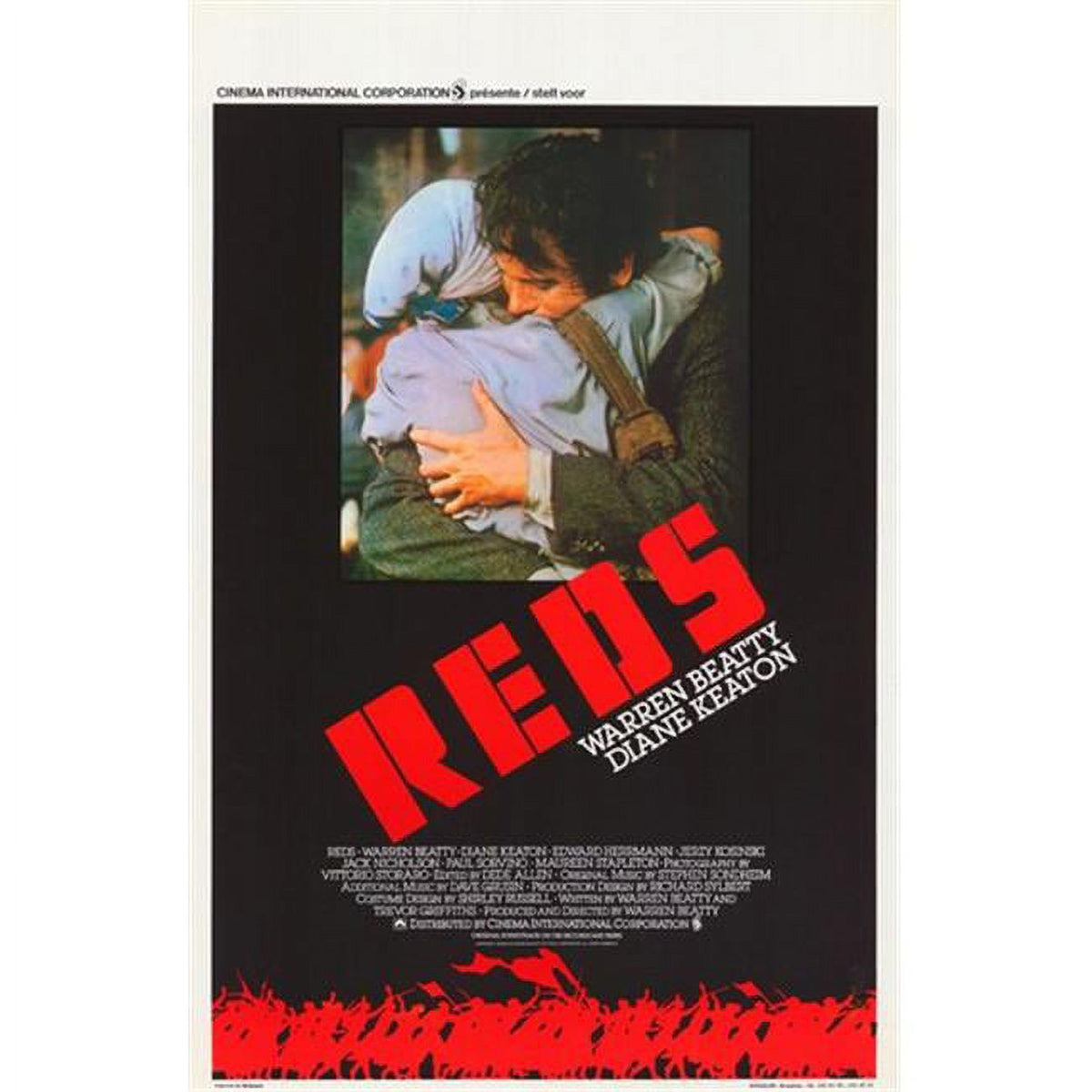 Reds Movie Poster 11x17 - Classic Film Print