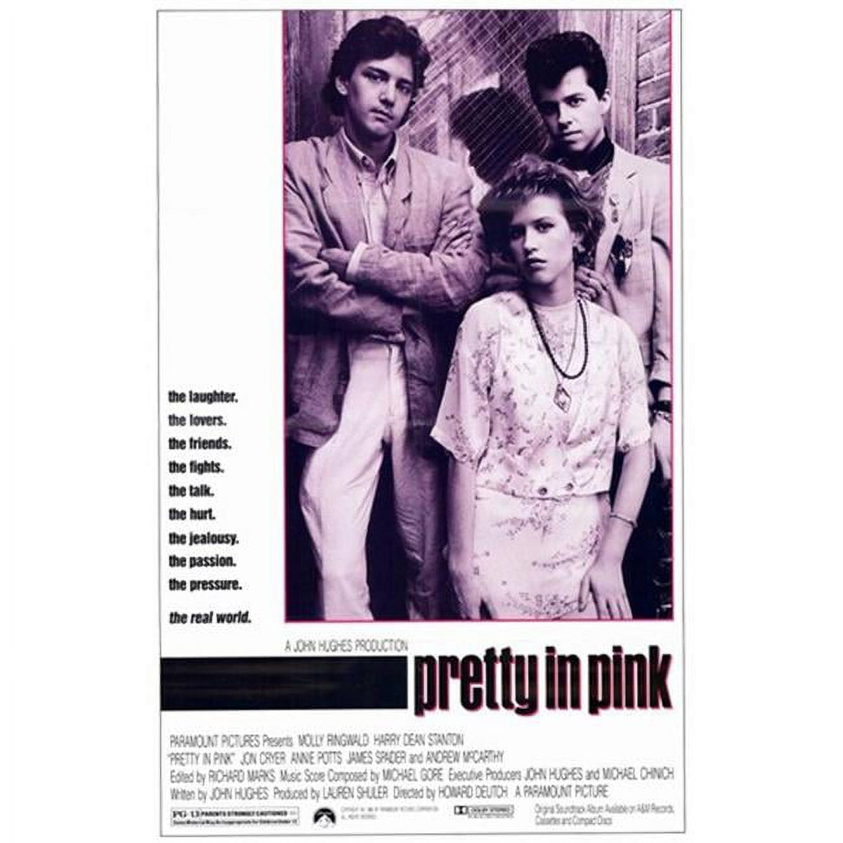 Pretty in Pink Movie Poster 11 x 17 print