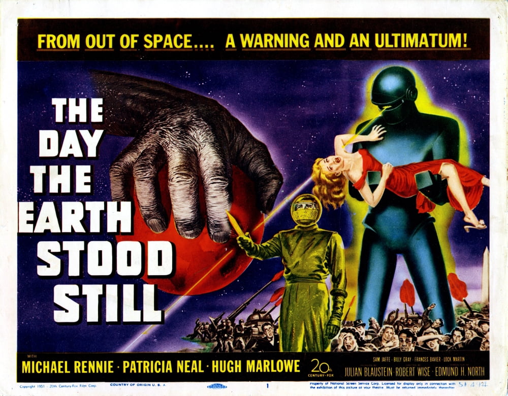 The Day The Earth Stood Still classic movie photo print