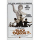 The Black Dragon 1974 movie masterprint poster.