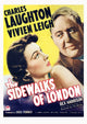 Sidewalks of London Vivien Leigh Charles Laughton Movie Masterprint Poster