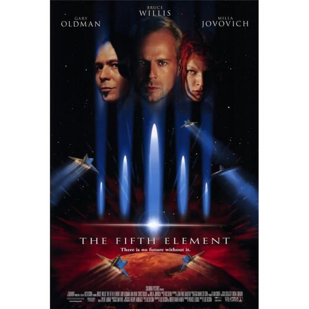 The Fifth Element Movie Poster Print 27x40