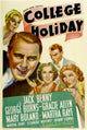 College Holiday Movie Masterprint Poster featuring Mary Boland, Jack Benny, Gracie Allen, George Burns, Martha Raye - 1936