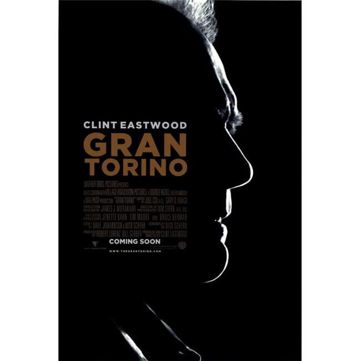 Gran Torino Movie Poster Print - 27x40 size featuring iconic film artwork.