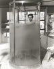Jane Russell taking a shower black and white photo print