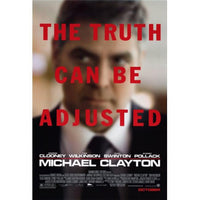 Michael Clayton movie poster print showcasing dramatic film visuals.