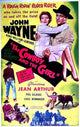 A Lady Takes a Chance movie poster 11x17, classic film art print.