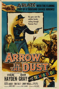 Arrow in the Dust Movie Poster 11x17 print showcasing vibrant colors.
