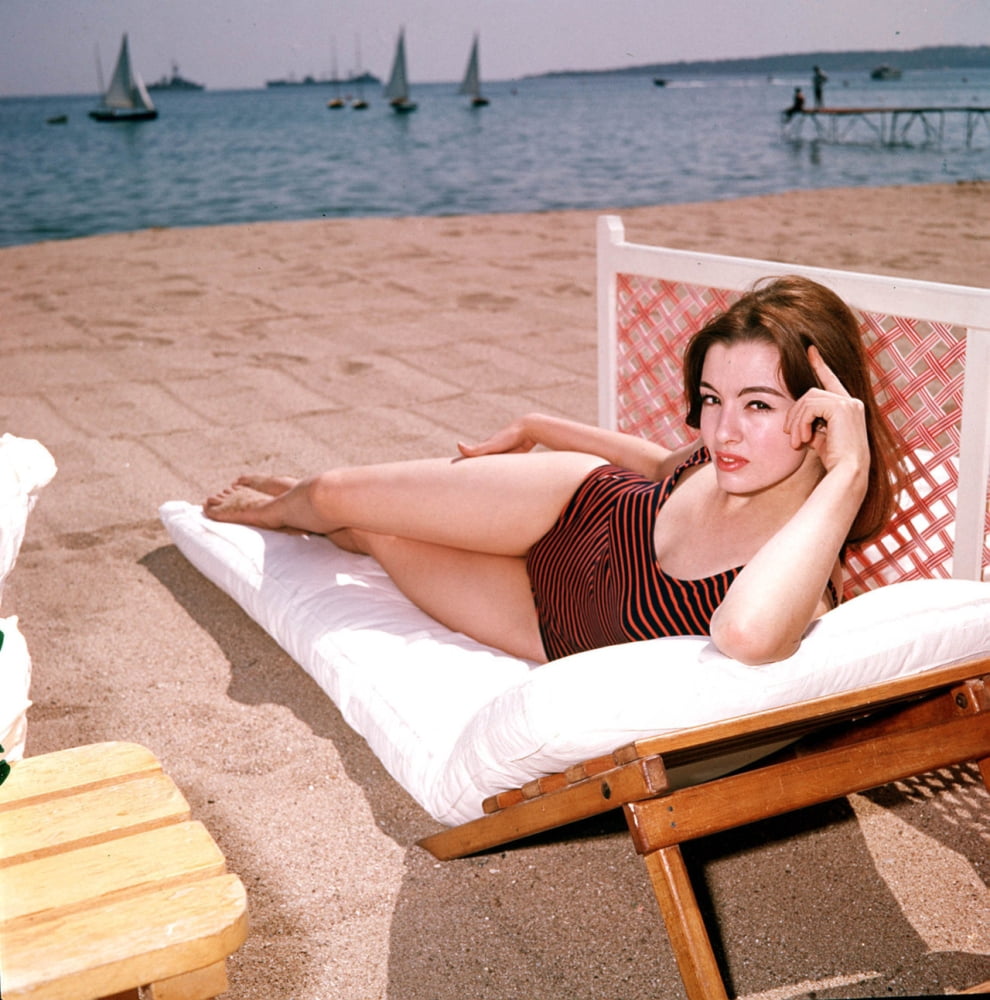 Christine Keeler Lounge Photo Print - Vintage Photography