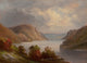 On the Hudson Poster Print by Hudson River School