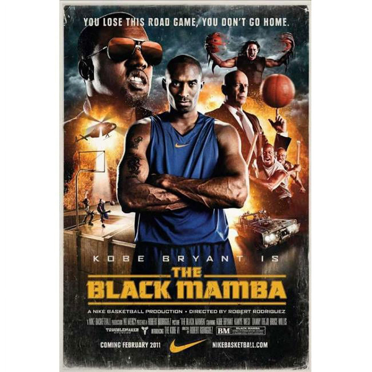 Black Mamba Movie Poster Print - 27 x 40 inches