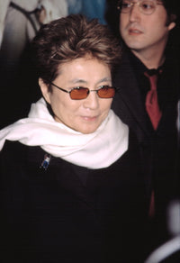 Yoko Ono at The Lord of The Rings The Two Towers premiere poster print by Cj Contino.
