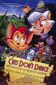 Cats Don't Dance Movie Poster 11x17 Print featuring animated characters.