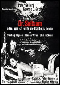 Dr. Strangelove Movie Masterprint Poster Print - 11x17, classic film art.