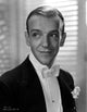 Fred Astaire in a suit and white bow tie black and white photo print