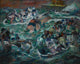 Sinking of the Titanic Fine Art Print by Max Beckmann