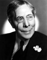 George Arliss portrait poster print, classic cinema art