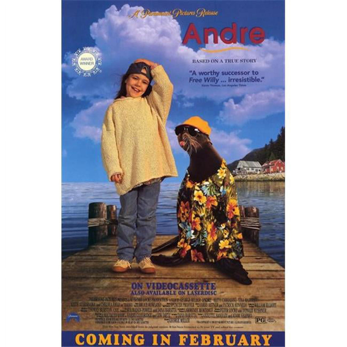 Andre Movie Poster - 11x17 print showcasing the beloved film.
