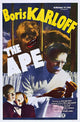The Ape Movie Masterprint Poster featuring Ray Corrigan and Boris Karloff.