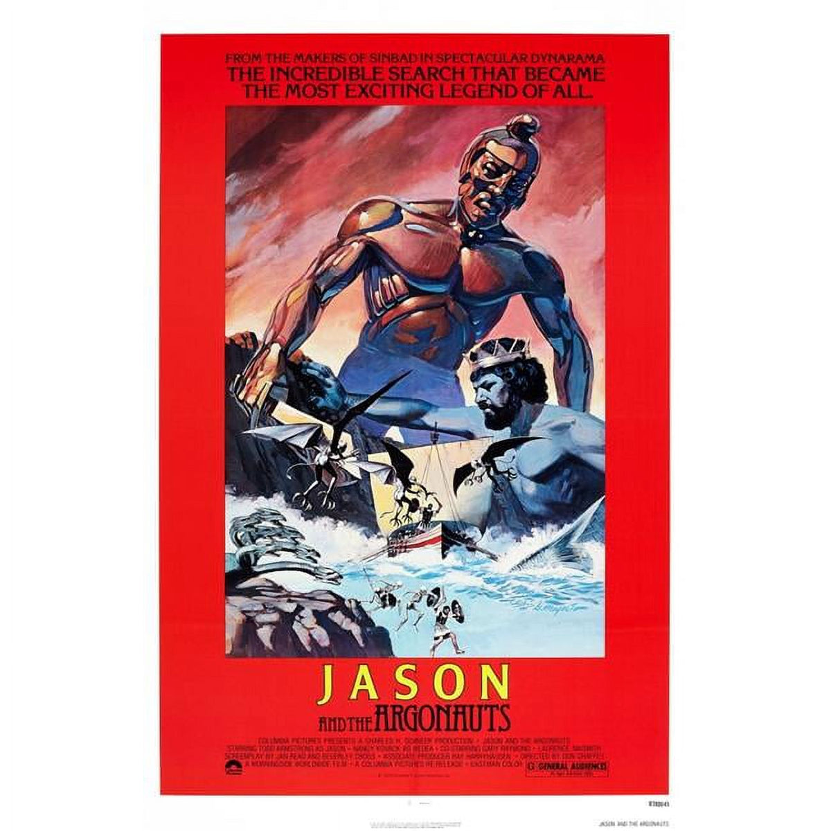 Jason And The Argonauts Movie Masterprint Poster (11x17).