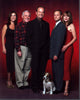 Frasier cast photo print on red background, 8x10 size.