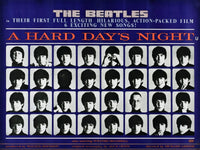 A Hard Day's Night Movie Poster Masterprint featuring the Beatles
