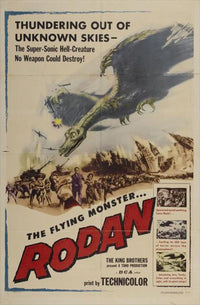 Rodan The Flying Monster Movie Poster 11x17 Print
