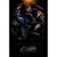 Alien vs. Predator Movie Poster Print 27x40 showcasing the epic battle between iconic characters.