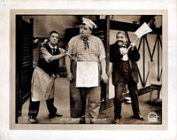 The Cook movie masterprint poster featuring Roscoe 'Fatty' Arbuckle and Buster Keaton