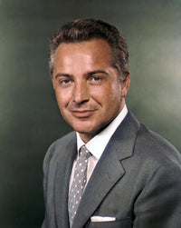 Rossano Brazzi 1950s photo poster print showcasing classic cinema style.