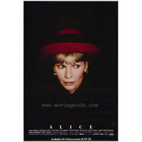 Alice in Wonderland movie poster print 27x40