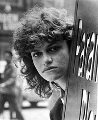 Close-up portrait photo print of Sandra Bernhard.