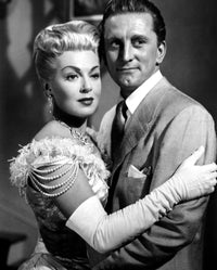 The Bad and the Beautiful photo print featuring Kirk Douglas and Lana Turner from the 1952 film