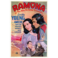 Ramona Movie Poster Print in 27x40 size, showcasing vibrant colors and cinematic imagery.