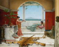 The Sweet Siesta of a Summer Day print by John William Godward
