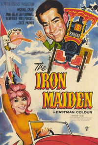 Iron Maiden Movie Poster - 11x17 size, vibrant design