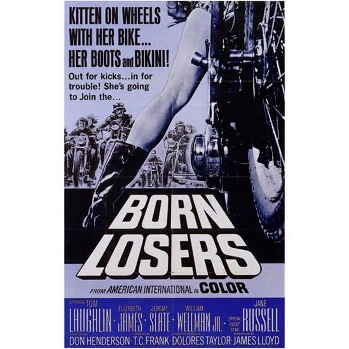 Born Losers Movie Poster 11x17 - Classic Film Art