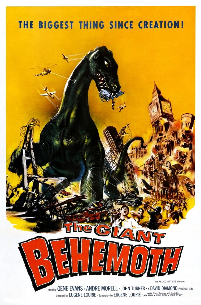 The Giant Behemoth 1959 Movie Masterprint Poster Print