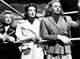 A Letter to Three Wives movie photo print featuring Ann Sothern, Linda Darnell, and Jeanne Crain, available in multiple sizes.