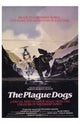 Plague Dogs Movie Poster 11x17 print showcasing animated film art.