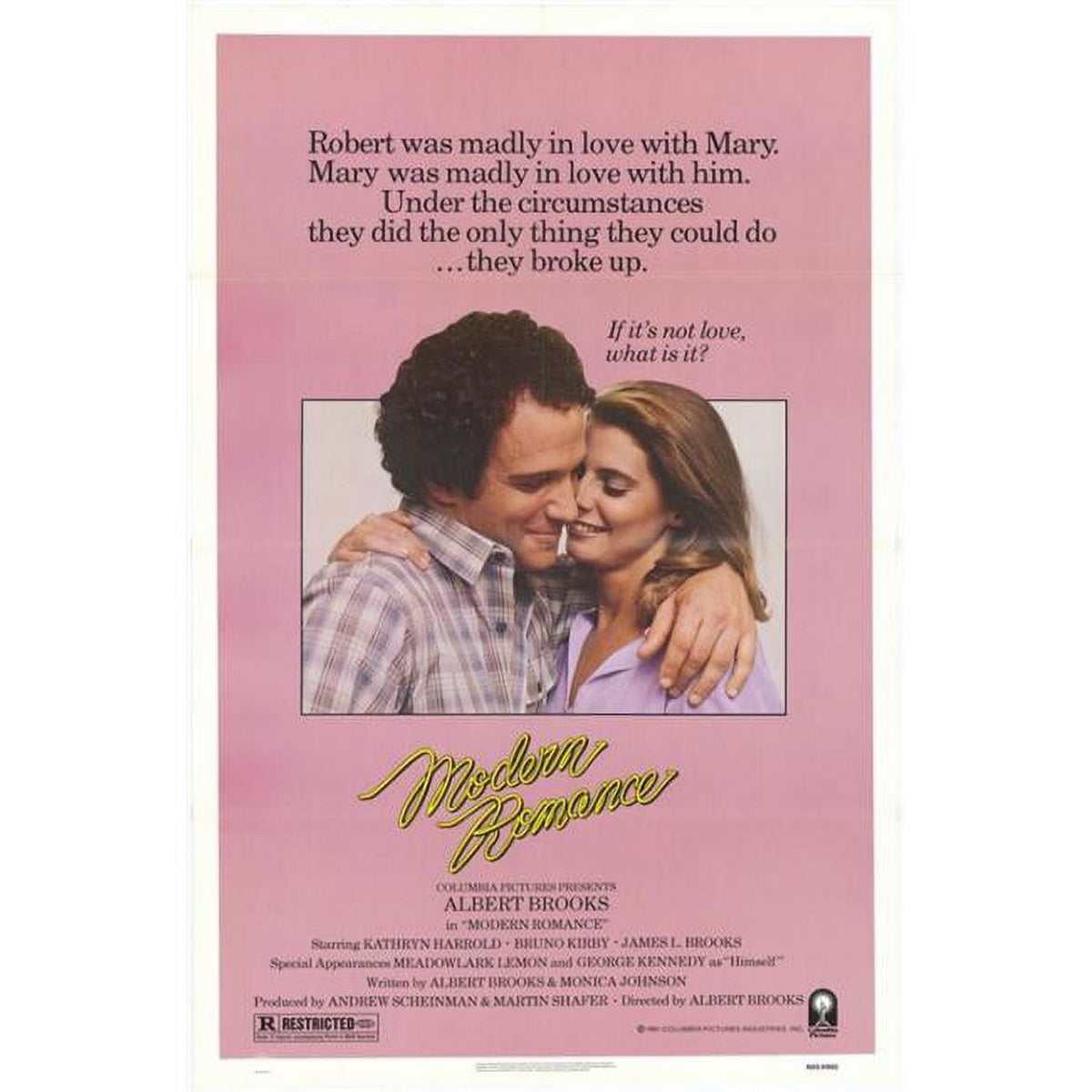 Modern Romance Movie Poster Print 27x40 on premium heavy stock paper