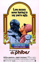 The Abominable Dr. Phibes movie poster print featuring Vincent Price and Virginia North.
