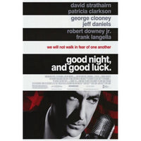Good Night and Good Luck Movie Poster Print - 27x40 inch.