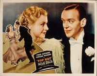 Top Hat Movie Poster Print featuring Ginger Rogers and Fred Astaire