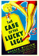 The Case of the Lucky Legs 1935 Movie Poster Window Card