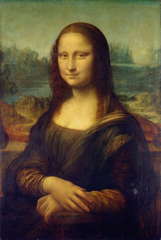 Mona Lisa Poster Print by Leonardo da Vinci in multiple sizes.